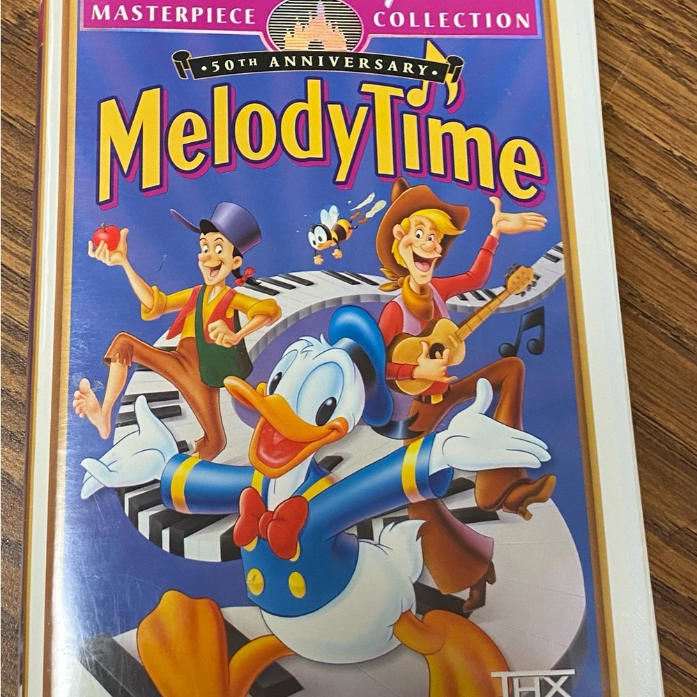 Disney Melody Time 50th Anniversary Masterpiece Collection VHS